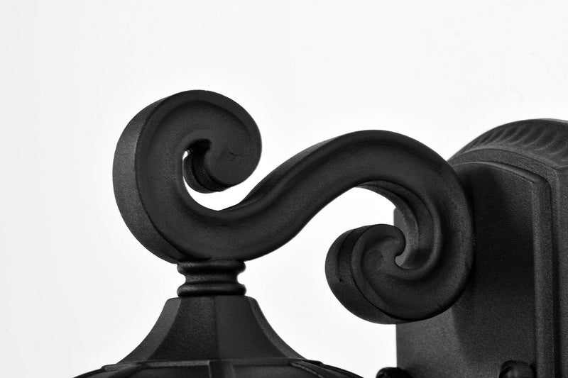 Nuvo Lighting 60-5945 One Light Outdoor Wall Lantern, Matte Black