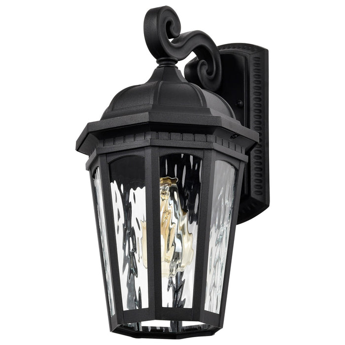 Nuvo Lighting 60-5946 One Light Outdoor Wall Lantern, Matte Black