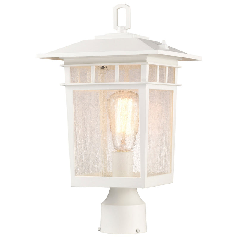 Nuvo Lighting 60-5951 One Light Outdoor Post Lantern, White