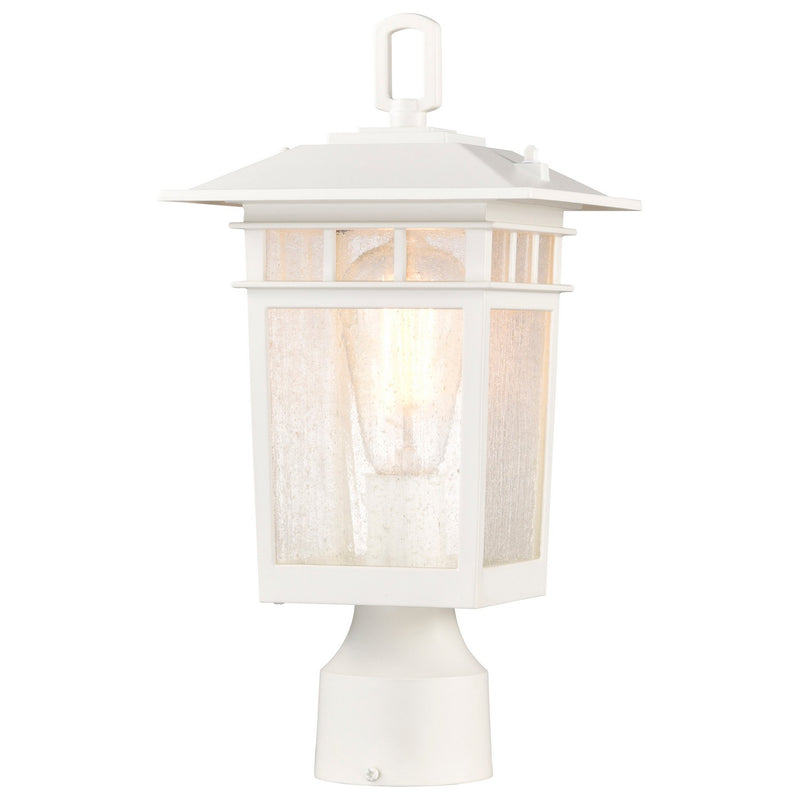 Nuvo Lighting 60-5954 One Light Outdoor Post Lantern, White