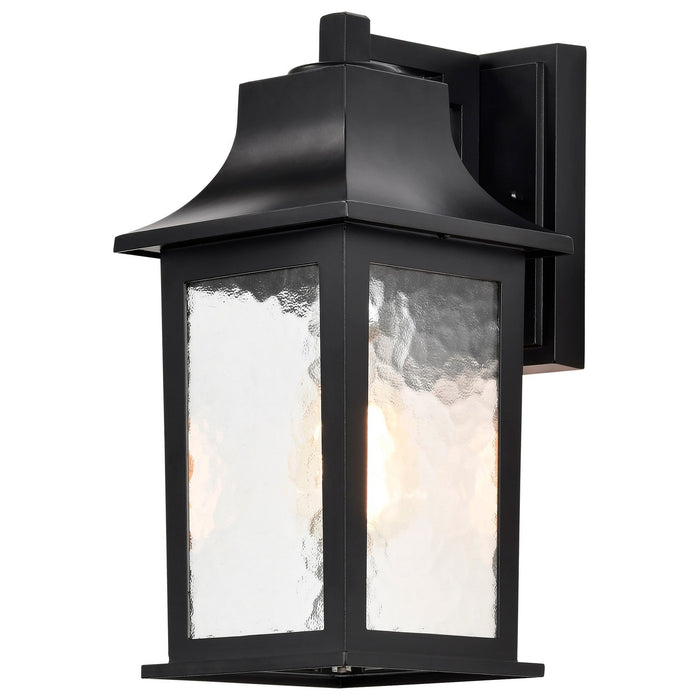 Nuvo Lighting 60-5959 One Light Outdoor Wall Lantern, Matte Black