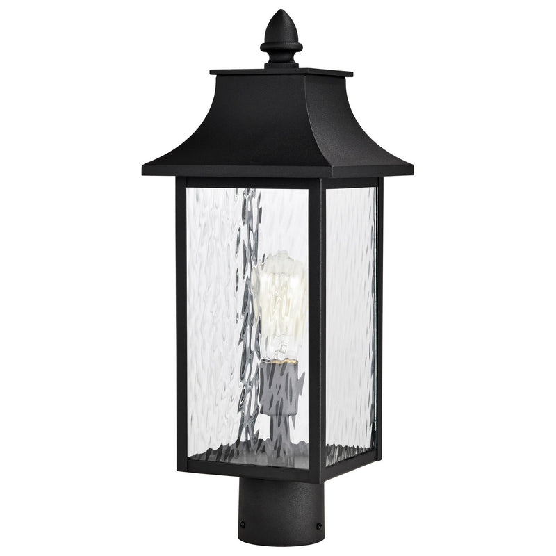 Nuvo Lighting 60-5995 One Light Outdoor Post Lantern, Matte Black