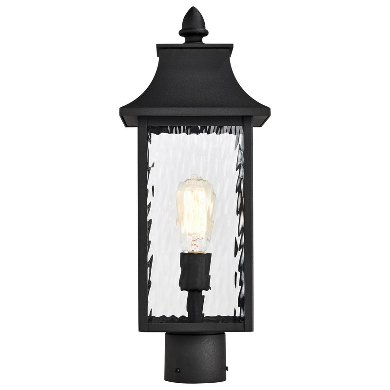 Nuvo Lighting 60-5995 One Light Outdoor Post Lantern, Matte Black