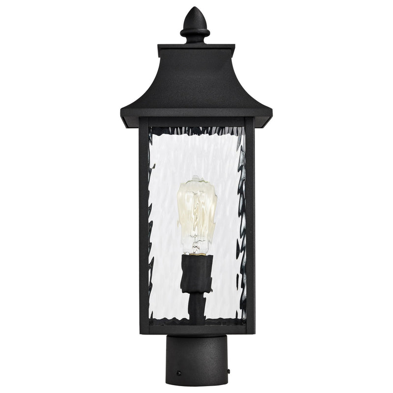 Nuvo Lighting 60-5995 One Light Outdoor Post Lantern, Matte Black