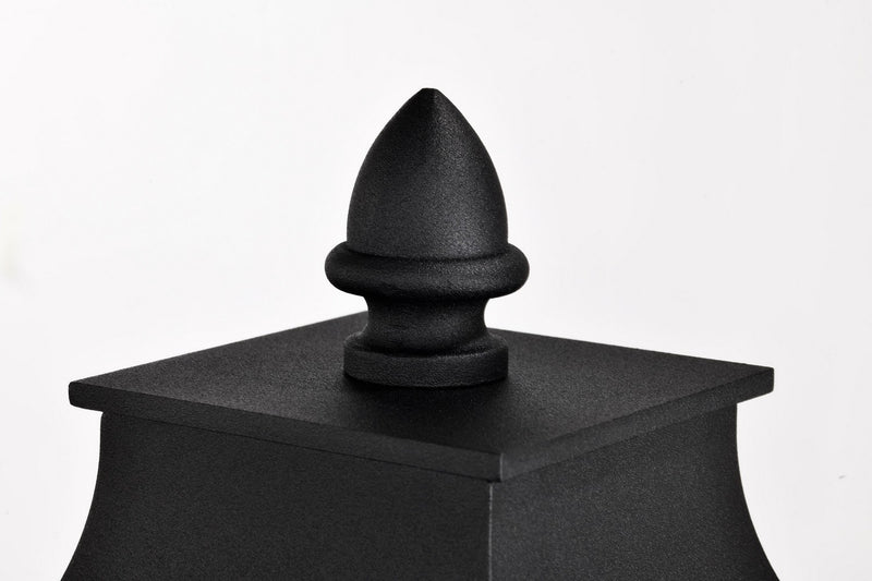 Nuvo Lighting 60-5995 One Light Outdoor Post Lantern, Matte Black