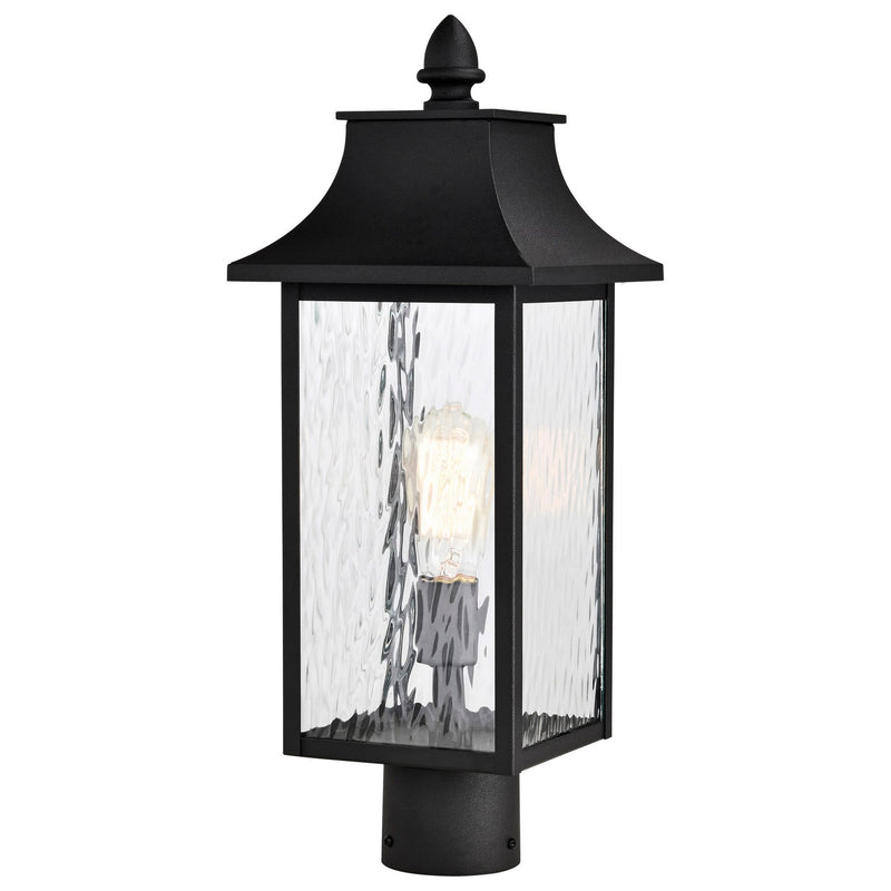 Nuvo Lighting 60-5995 One Light Outdoor Post Lantern, Matte Black