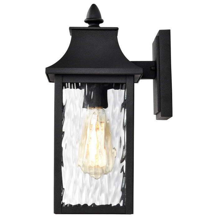 Nuvo Lighting 60-5997 One Light Outdoor Wall Lantern, Matte Black