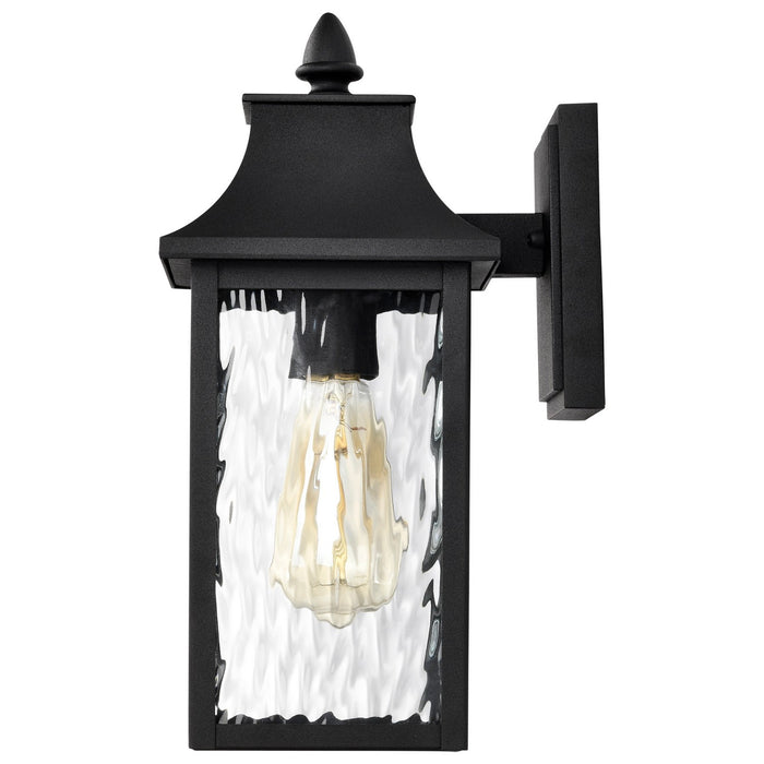 Nuvo Lighting 60-5997 One Light Outdoor Wall Lantern, Matte Black