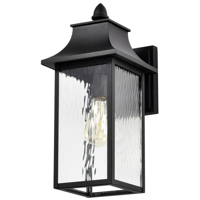 Nuvo Lighting 60-5998 One Light Outdoor Wall Lantern, Matte Black