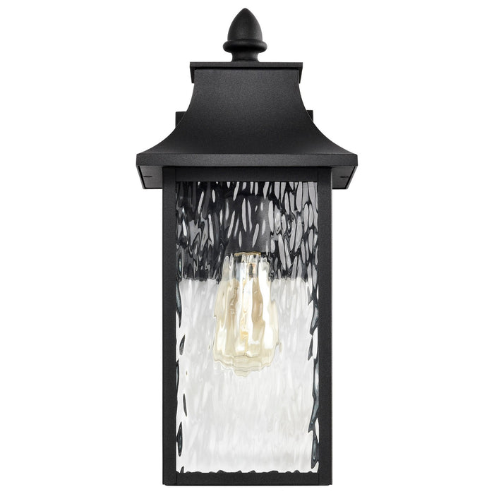 Nuvo Lighting 60-5998 One Light Outdoor Wall Lantern, Matte Black