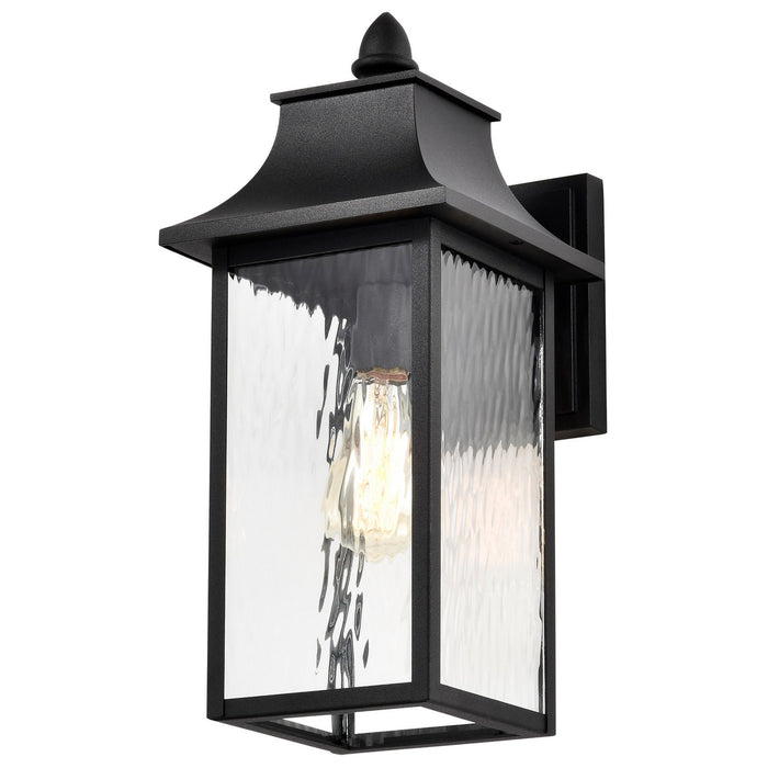 Nuvo Lighting 60-5998 One Light Outdoor Wall Lantern, Matte Black