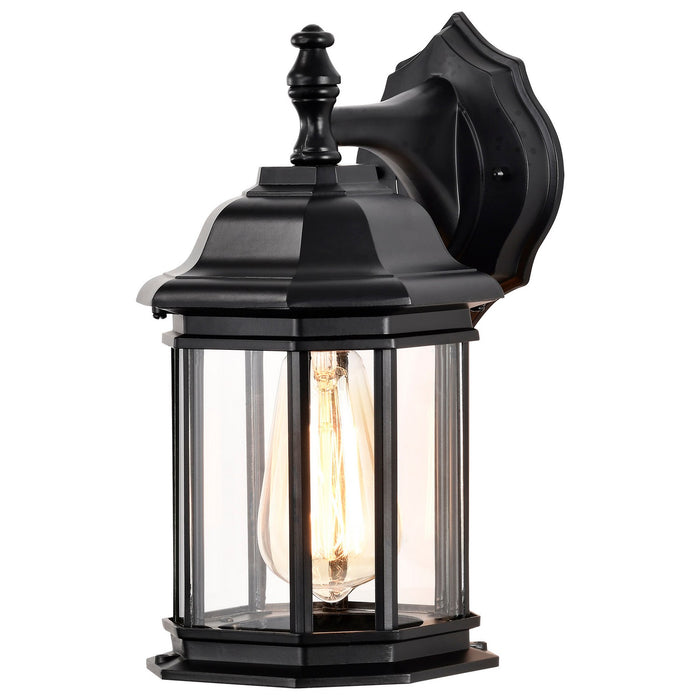 Nuvo Lighting 60-6119 One Light Outdoor Wall Lantern, Matte Black