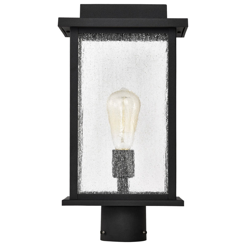Nuvo Lighting 60-7378 One Light Outdoor Post Lantern, Matte Black
