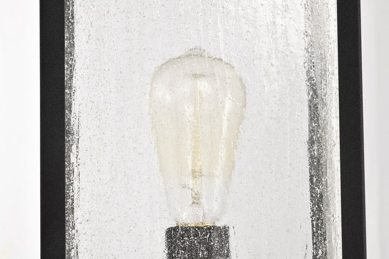 Nuvo Lighting 60-7378 One Light Outdoor Post Lantern, Matte Black
