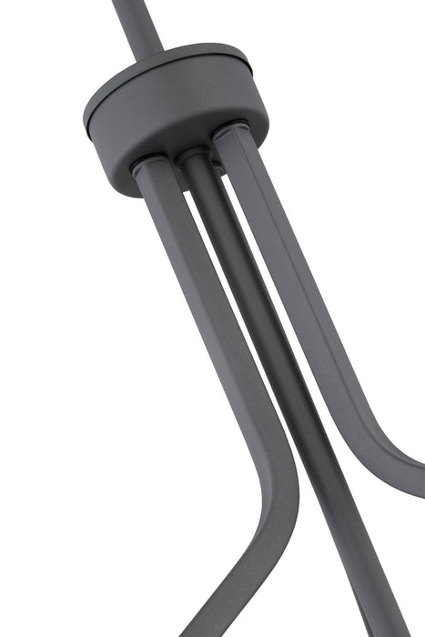 Nuvo Lighting 60-7668 Four Light Pendant, Putty Gray