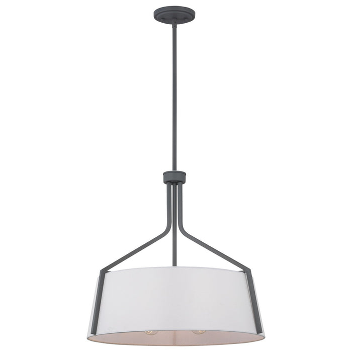 Nuvo Lighting 60-7668 Four Light Pendant, Putty Gray