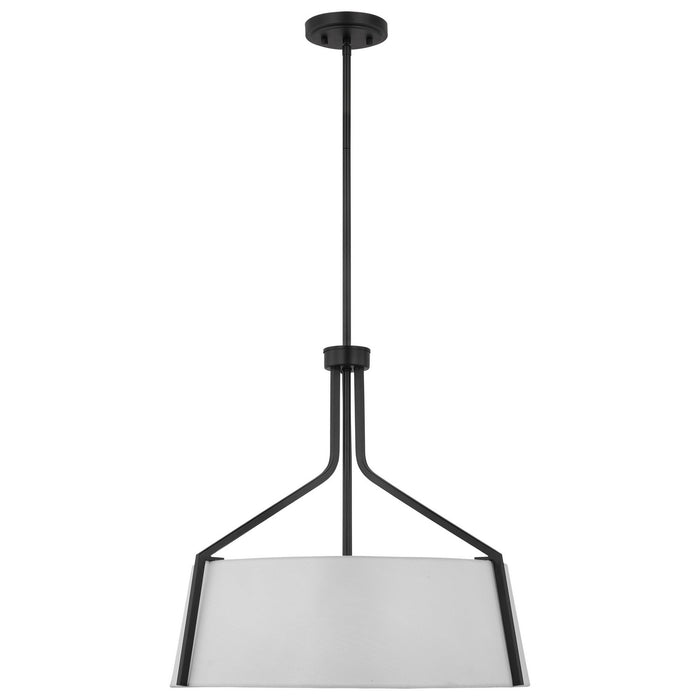 Nuvo Lighting 60-7669 Four Light Pendant, Matte Black