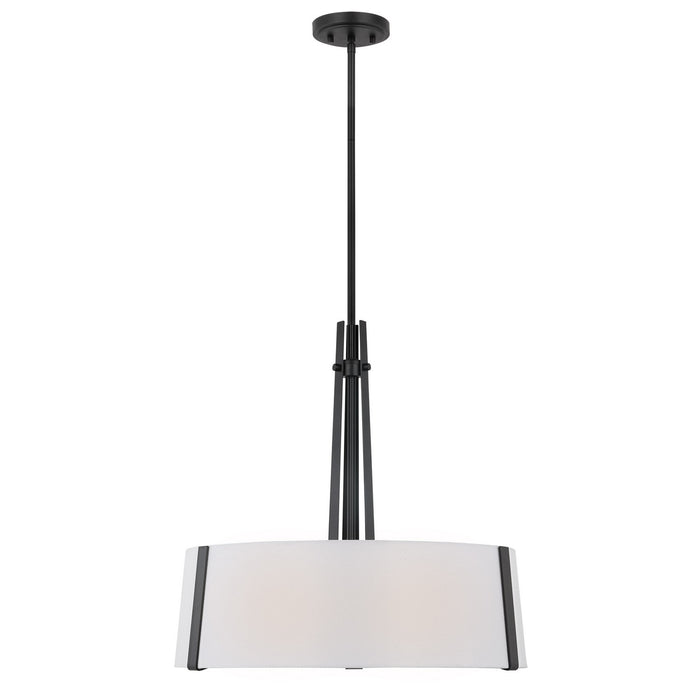 Nuvo Lighting 60-7678 Three Light Pendant, Black