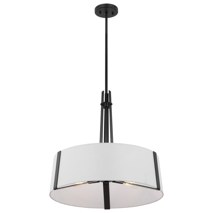 Nuvo Lighting 60-7678 Three Light Pendant, Black