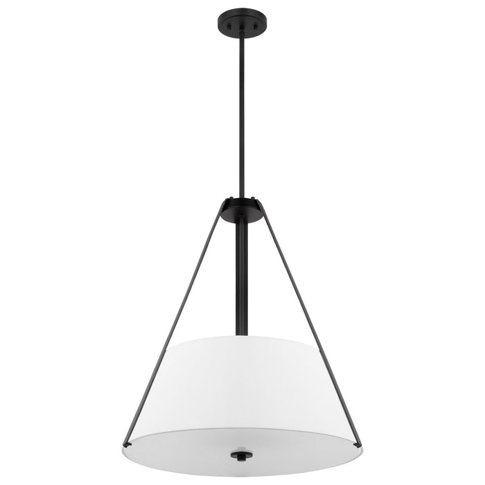 Nuvo Lighting 60-7696 Three Light Pendant, Black