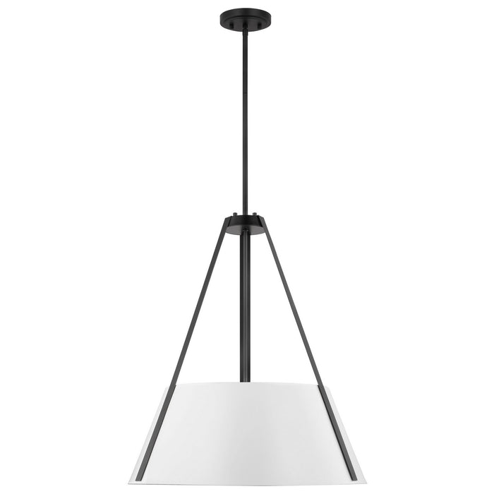 Nuvo Lighting 60-7697 Three Light Pendant, Black
