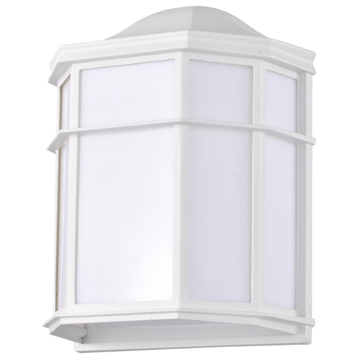 Nuvo Lighting 62-1396 LED Cage Lantern Fixture, White