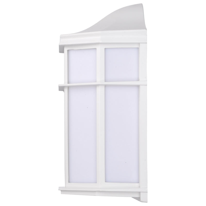 Nuvo Lighting 62-1396 LED Cage Lantern Fixture, White