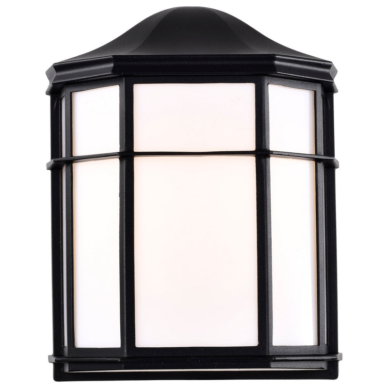 Nuvo Lighting 62-1397 LED Cage Lantern Fixture, Black