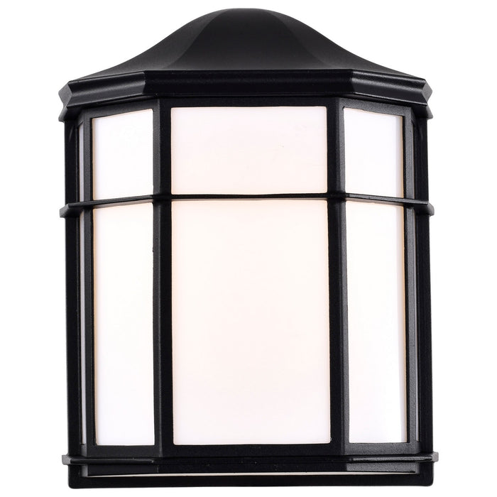 Nuvo Lighting 62-1397 LED Cage Lantern Fixture, Black