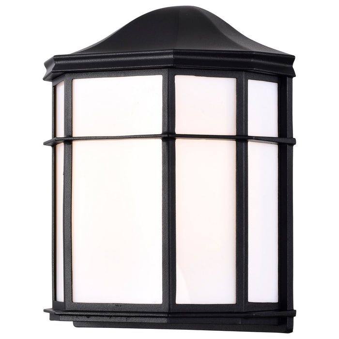 Nuvo Lighting 62-1397 LED Cage Lantern Fixture, Black