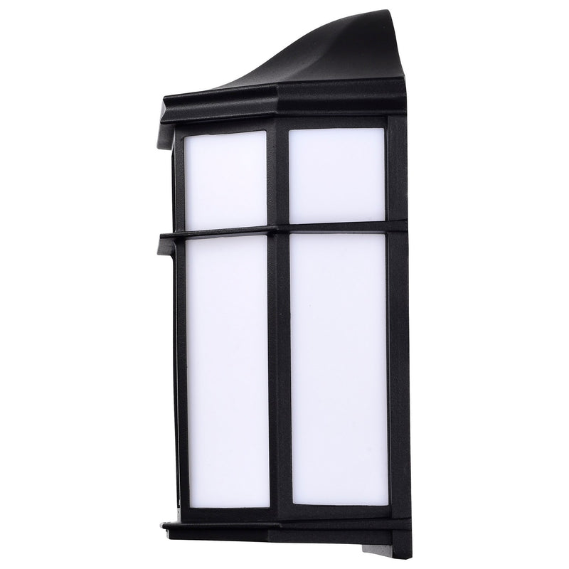 Nuvo Lighting 62-1397 LED Cage Lantern Fixture, Black