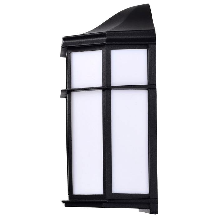 Nuvo Lighting 62-1397 LED Cage Lantern Fixture, Black