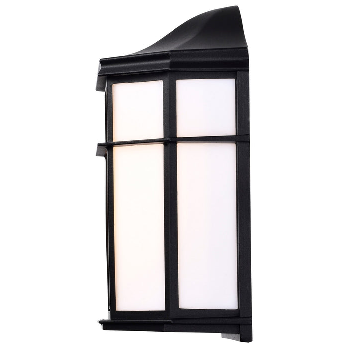 Nuvo Lighting 62-1397 LED Cage Lantern Fixture, Black