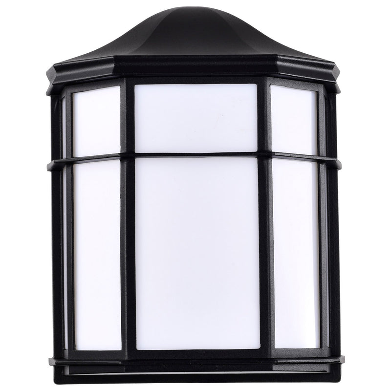 Nuvo Lighting 62-1397 LED Cage Lantern Fixture, Black