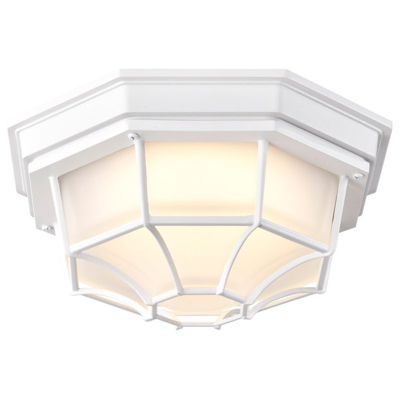 Nuvo Lighting 62-1399 LED Spider Cage Fixture, White