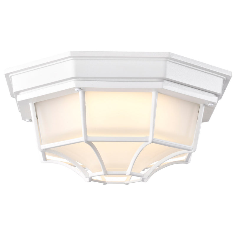 Nuvo Lighting 62-1399 LED Spider Cage Fixture, White