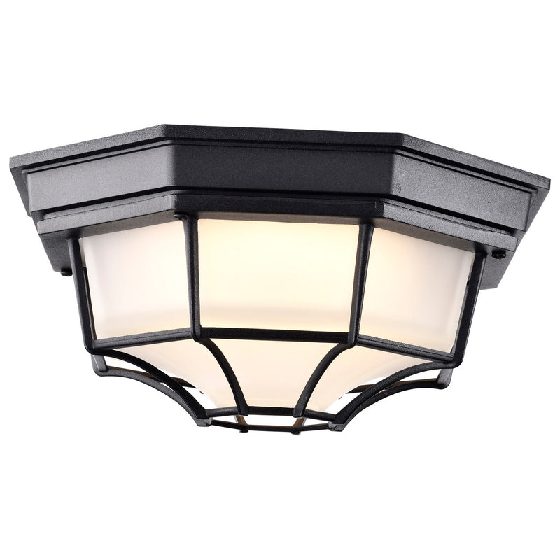 Nuvo Lighting 62-1400 LED Spider Cage Fixture, Black