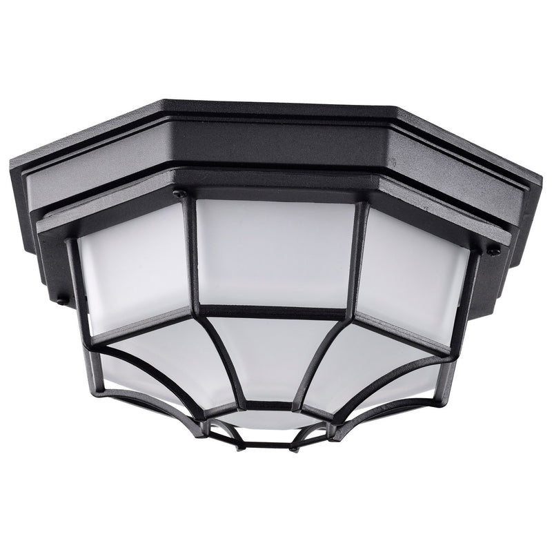 Nuvo Lighting 62-1400 LED Spider Cage Fixture, Black