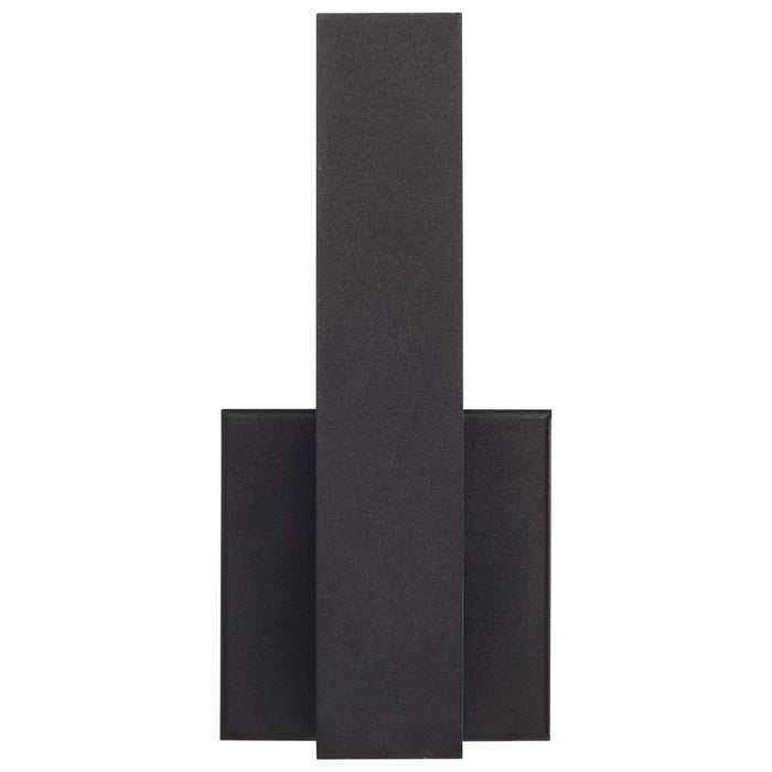 Nuvo Lighting 62-1425 LED Outdoor Wall Sconce, Textured Matte Black