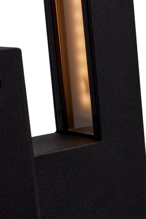 Nuvo Lighting 62-1425 LED Outdoor Wall Sconce, Textured Matte Black