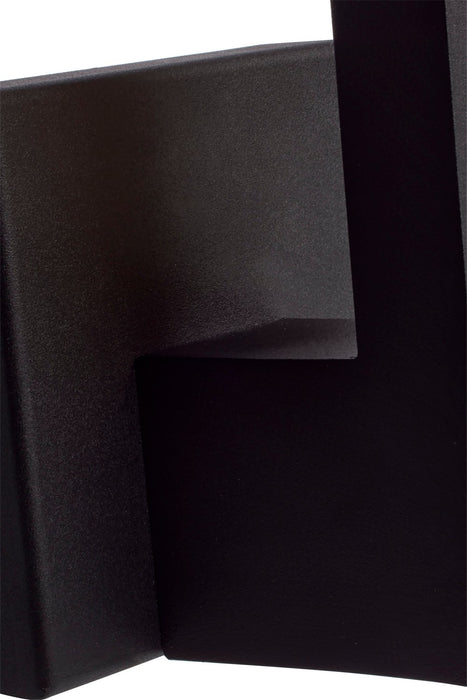 Nuvo Lighting 62-1425 LED Outdoor Wall Sconce, Textured Matte Black