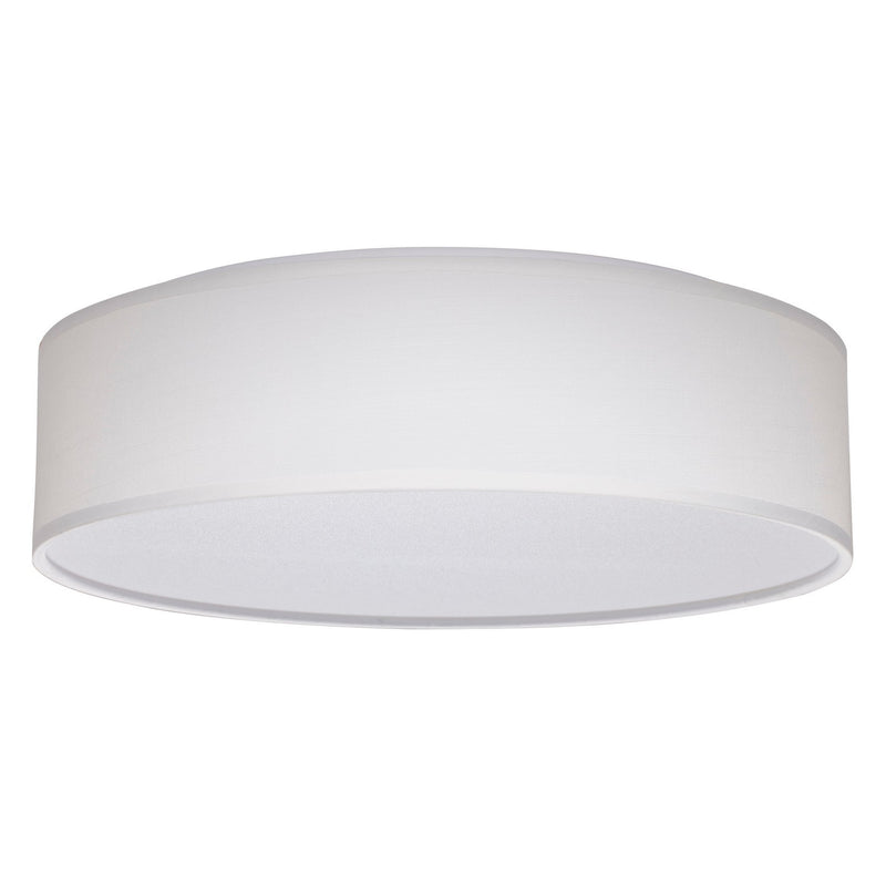 Nuvo Lighting 62-999 LED Flush Mount, White Fabric