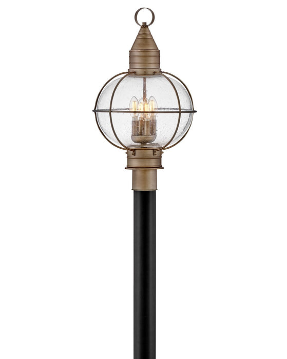 Hinkley 2201BU LED Post Top or Pier Mount Lantern, Burnished Bronze
