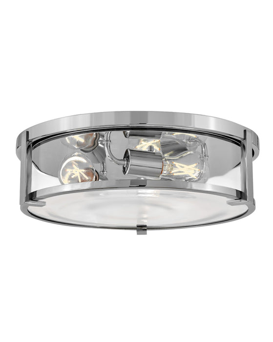 Hinkley 3243CM-CL LED Flush Mount, Chrome