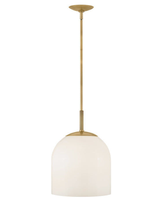 Hinkley 45097HB LED Convertible Pendant, Heritage Brass