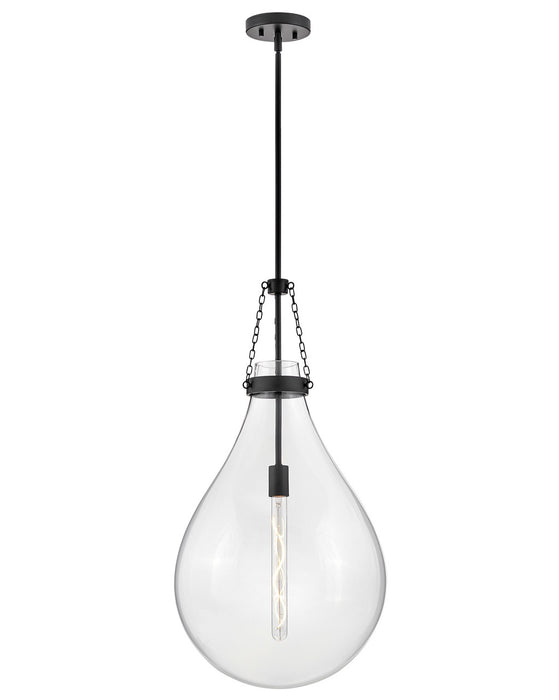 Hinkley 46054BK LED Pendant, Black