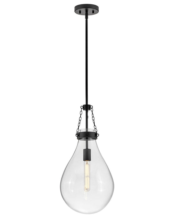 Hinkley 46057BK LED Pendant, Black