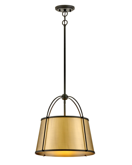 Hinkley 4894BK-LDB LED Pendant, Black