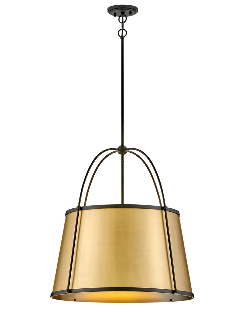 Hinkley 4895BK-LDB LED Pendant, Black