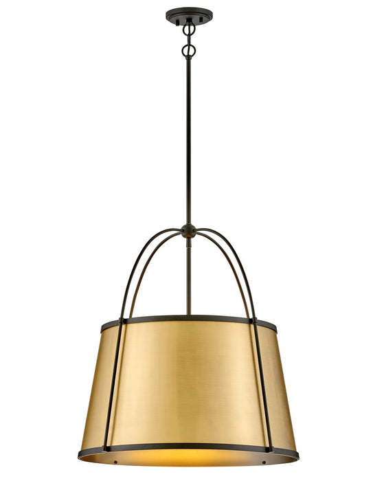 Hinkley 4895BK-LDB LED Pendant, Black
